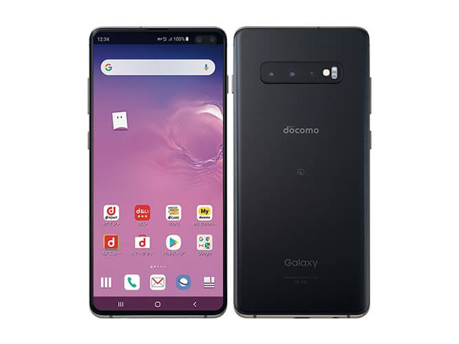 お買い得安いGalaxy S10+　ＳＣ－０４Ｌ　docomo　SIMロック解除 利用制限◯　プリズムブラック　ギャラクシー　サムスン Android